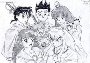 Ich in der InuYasha Gruppe xD