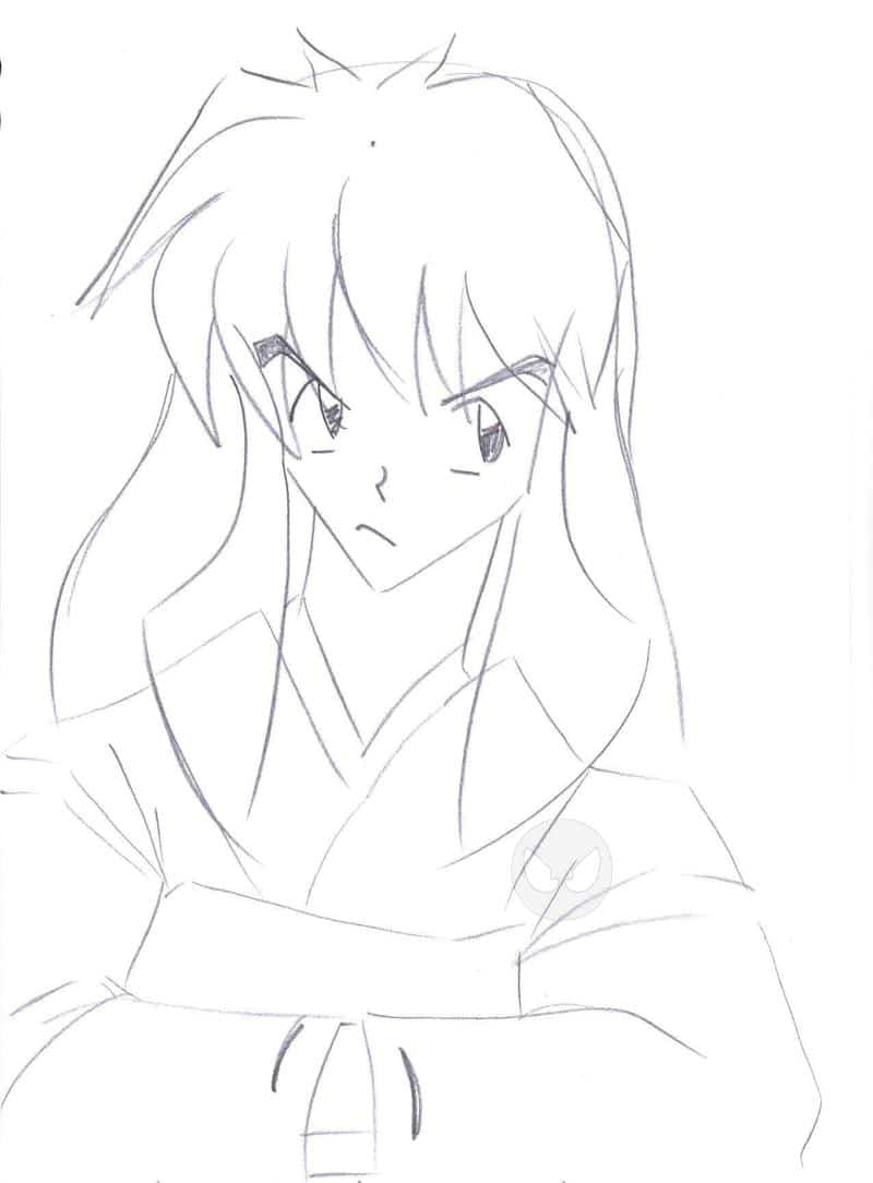 inu als mensch(haare müssen noch ausgemalt werdenO.o)