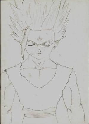 ssj2 gohan crying