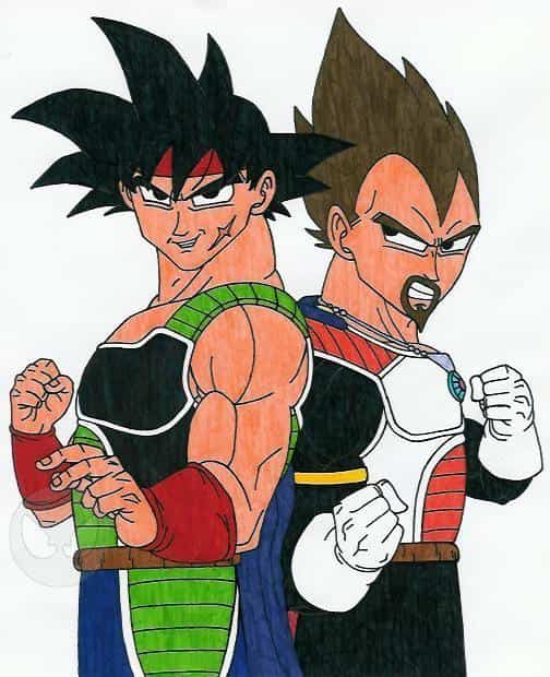 Bardock und König Vegeta
