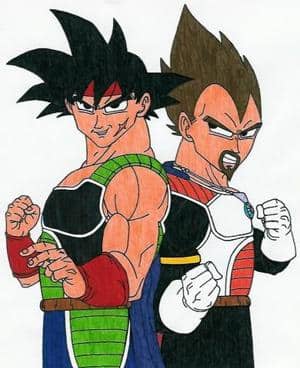 Bardock und König Vegeta