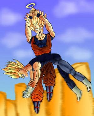 Son Goku vs. Majin Vegeta