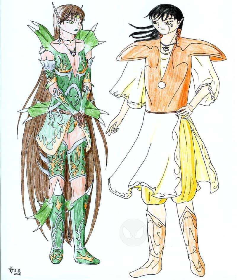 Kämpferin, Priester?