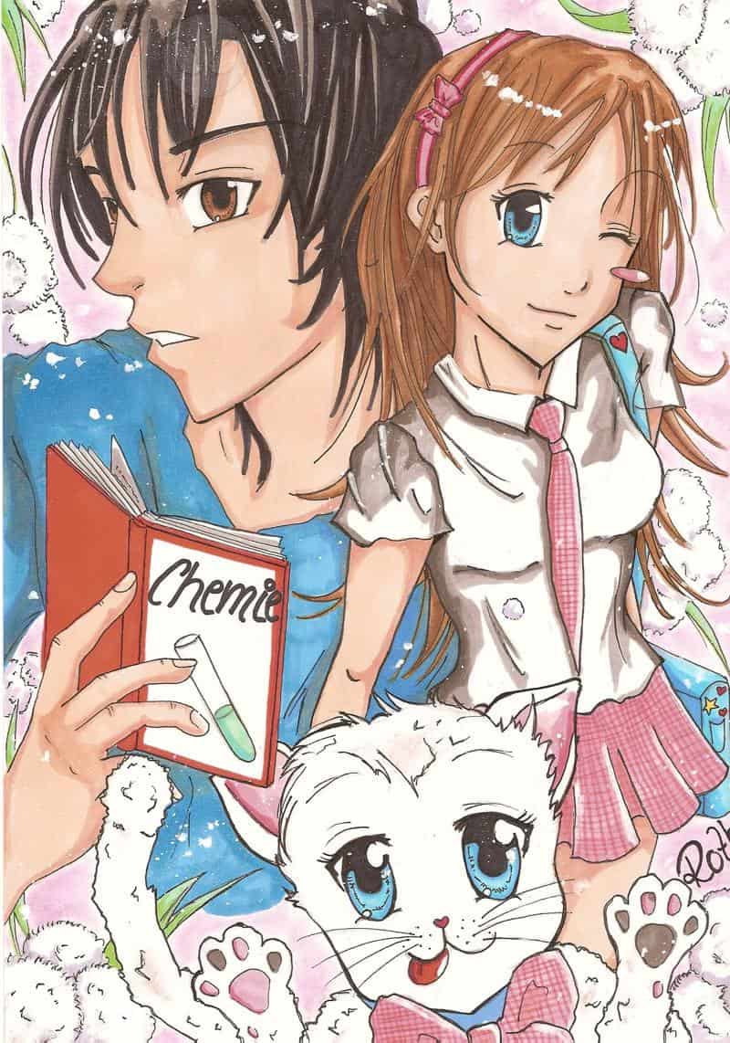 Dojinshi Titelbild -"chemie?"