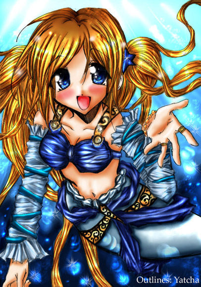 ~A mermaid belongs to the ocean~