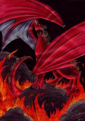 Feuerdrache Deronn