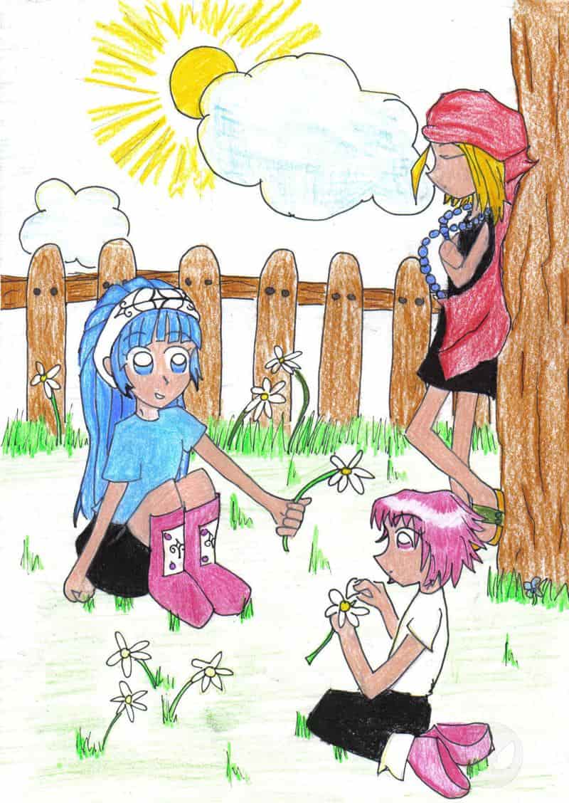 Anna, Pilica und Tamao