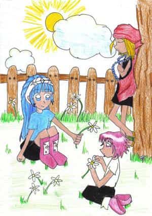 Anna, Pilica und Tamao