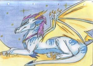 Ich als mein Drache Eismond