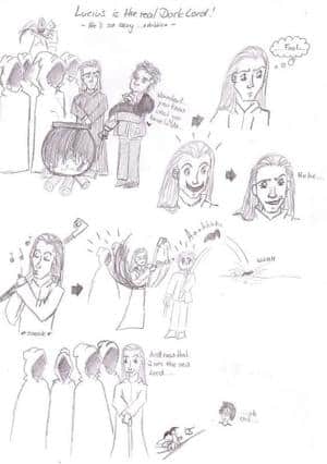 Lucius is the real dark Lord