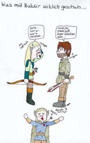Was wirklich mit Haldir geschah