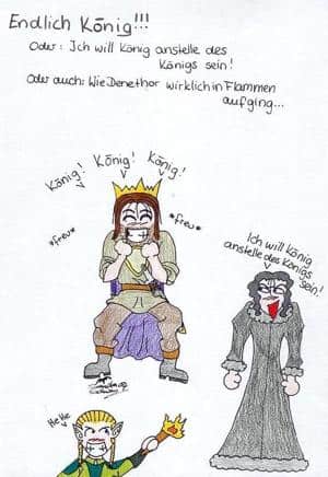 Ich will König anstelle des Königs sein