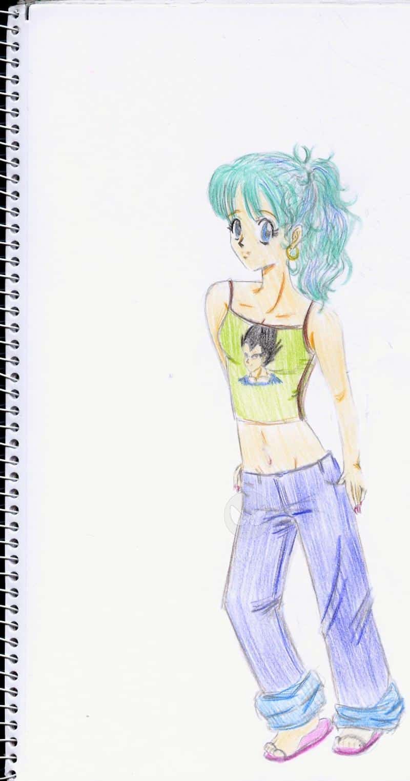 Bulma in Freizeitklamotten ^^