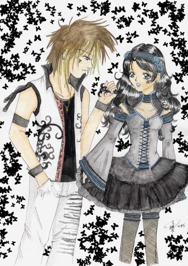 Gothic Lolita meets Visual Kei