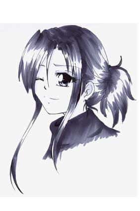 my first attempt with copic ^^, almost half a year ago