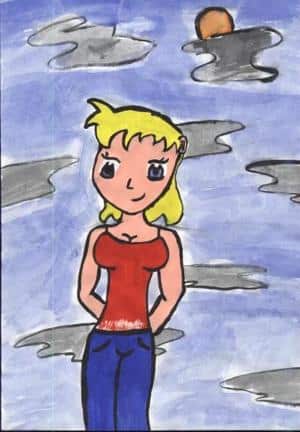 Mädchen (m.W.colo.)