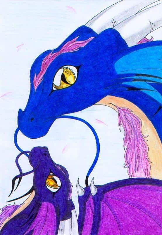 Mother and Daugther Dragon