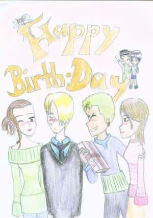 Happy Birthday, oder A kiss for the cook!