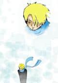 Sanji im Winter (ein Dankbild)
