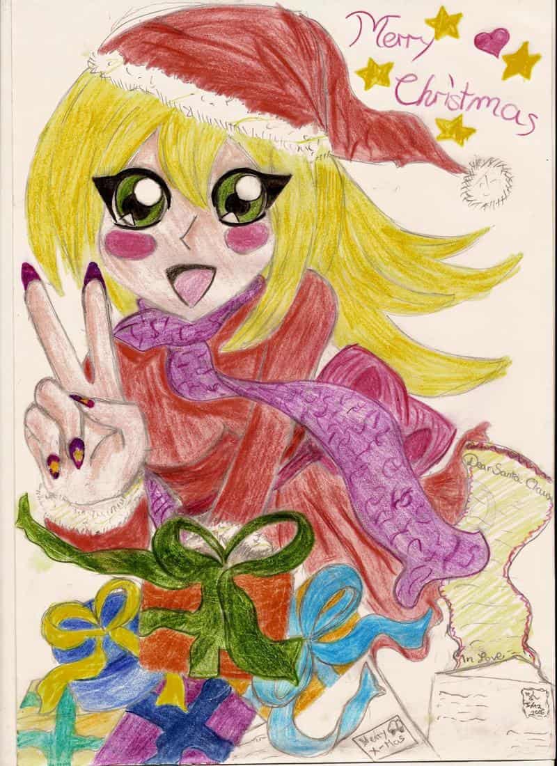 Merry X-Mas with Dark Magician Girl