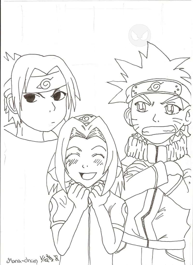 NarutoxSakuraxSasuke