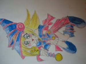 Toon Magier-Mädchen