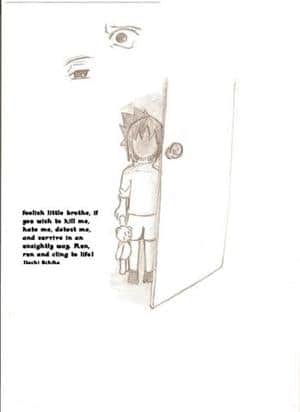 Kleiner Sasuke - Skizze