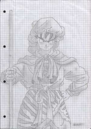 Son Goku als Affenkönig