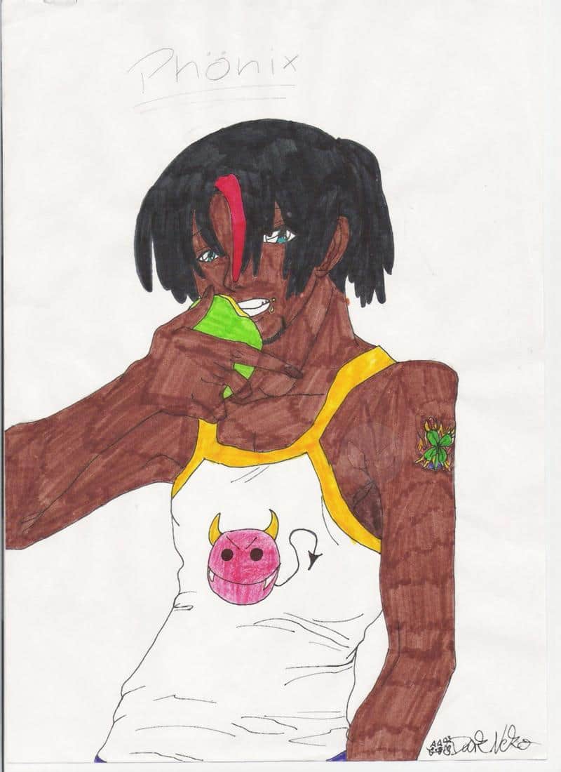 phönix mit der besch....enen colo ^-^