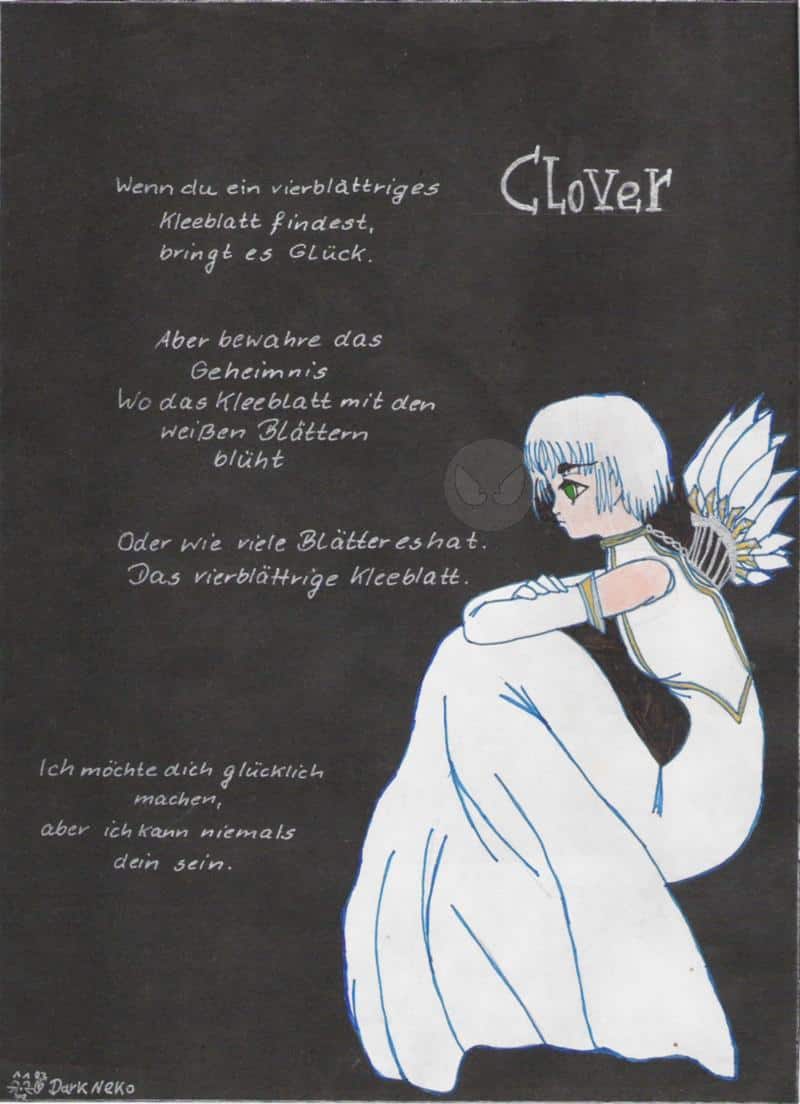 das 4 blättrige kleeblatt