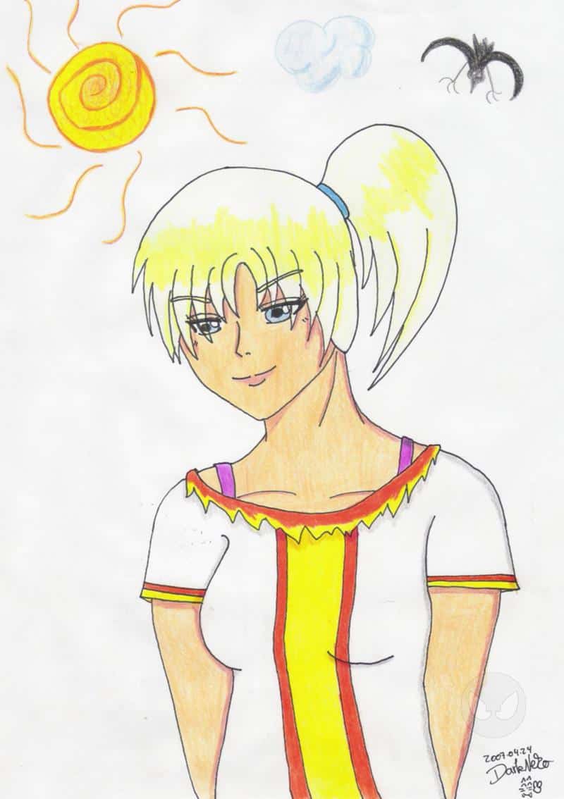 le langeweile in de school ^^