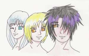 drei charas von ner freundin die total misslungen sind