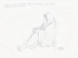 das mädchen im umhang