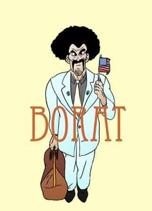 Mr. Satan als Borat xD