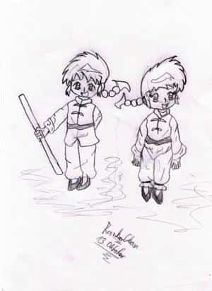 Ranma-kun und Ranma-chan Kids