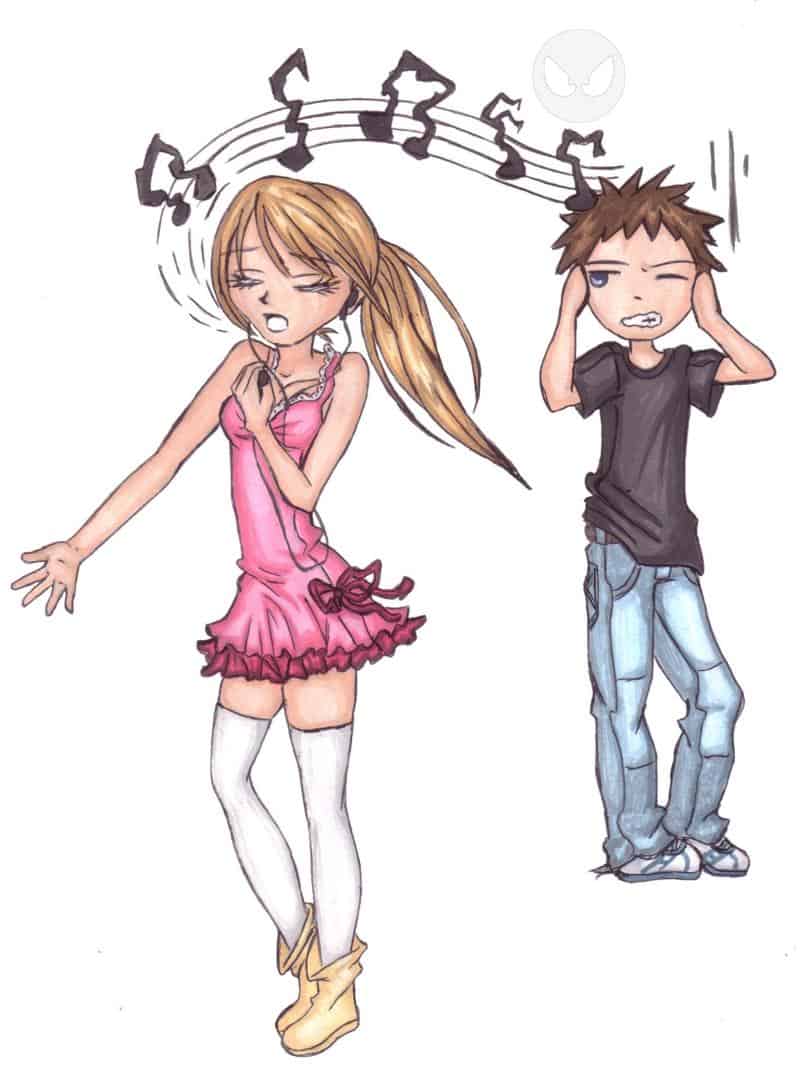 BITTE, hör auf zu SINGEN!!!!