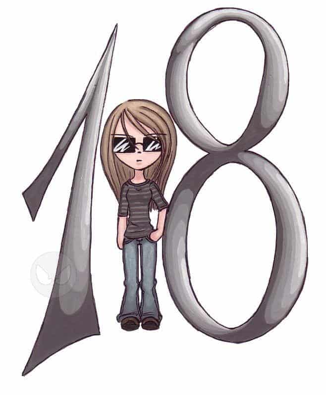 Die Heli, die wird 18!