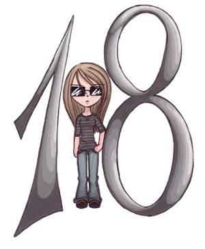 Die Heli, die wird 18!