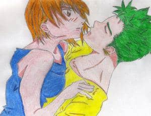 Zoro X Nami ~ Halt mich Fest ~