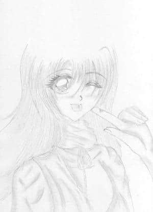 Only with a smile...