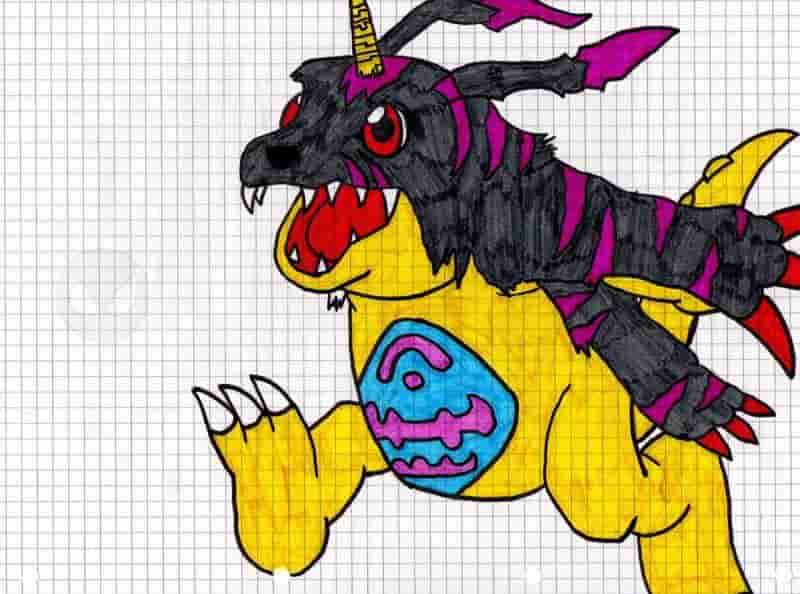Gabumon (Freizeit Zeichnung)