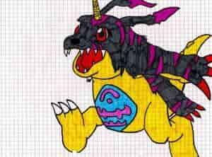 Gabumon (Freizeit Zeichnung)