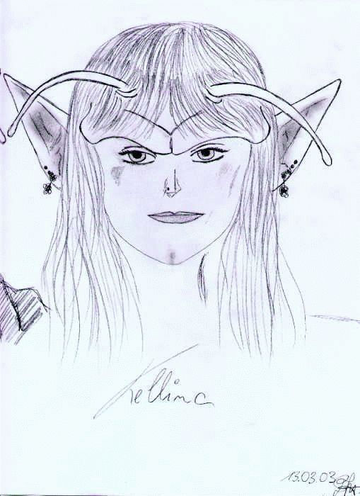 Kellina als Namekianerin!