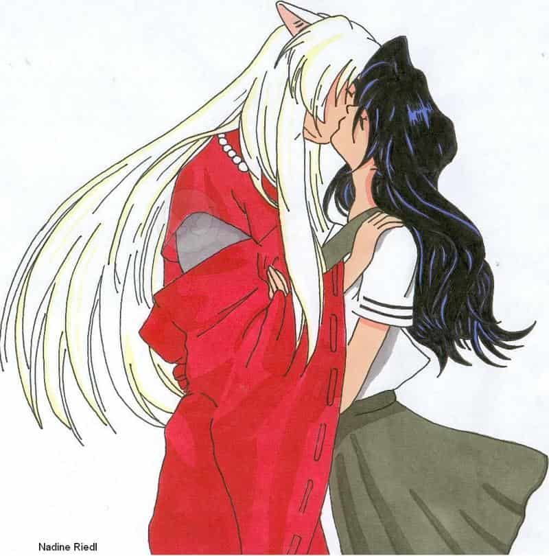 Inu and Kagome in love