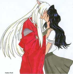 Inu and Kagome in love