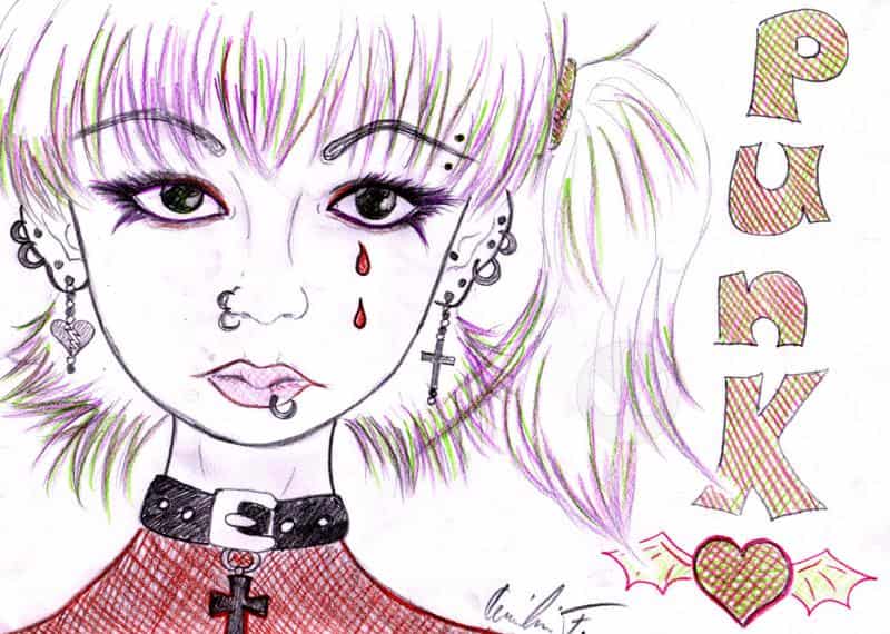 Punk lady