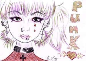 Punk lady