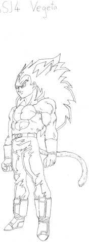 SSJ 4 Vegeta