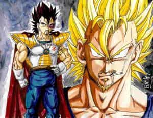 Tiger Vegeta (Vegettis Chara)