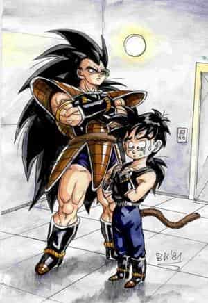 DB SF: Gohan und Radditz die 2te